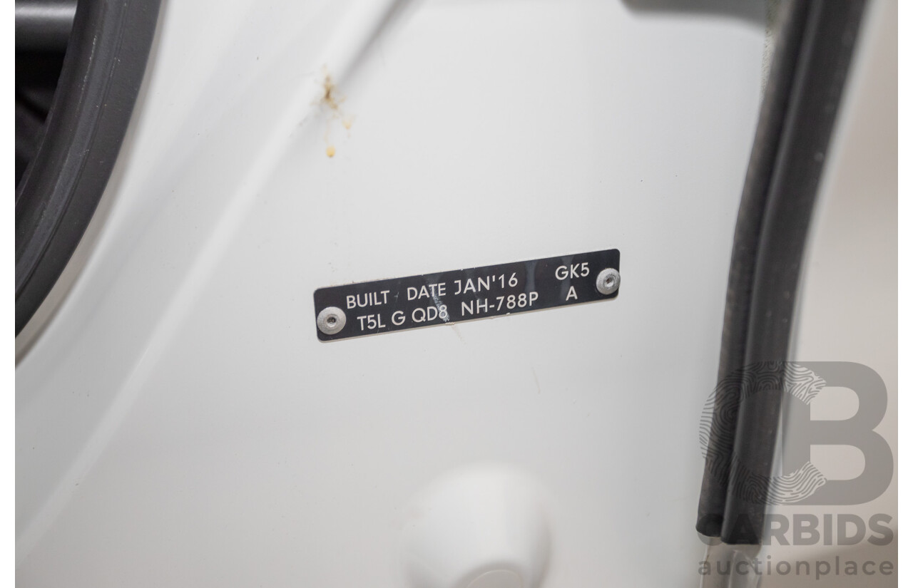 03/2016 Honda Jazz VTi GK MY16 5D Hatchback Orchid White Pearl 1.5L