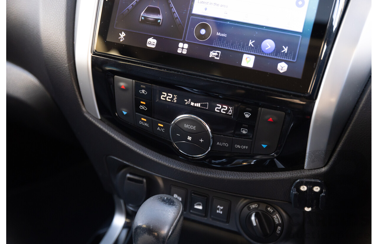 9/2015 Nissan Navara ST-X NP300 D23 Dual Cab Utility White 2.3L