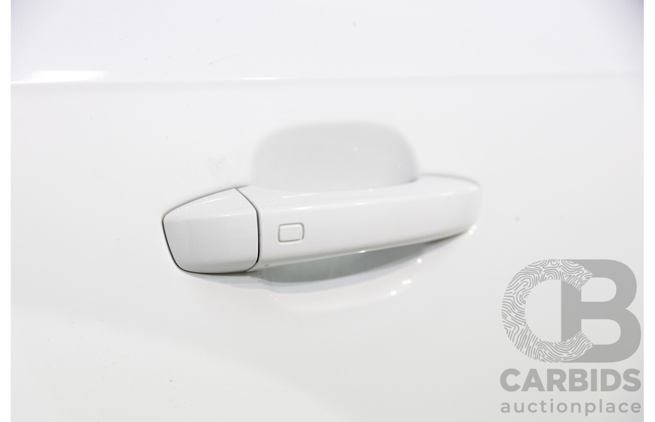 12/2017 Audi Q7 3.0 TDI Quattro (200 kW AWD) 4M MY18 4d Wagon Glacier White Metallic Turbo Diesel V6 3.0L