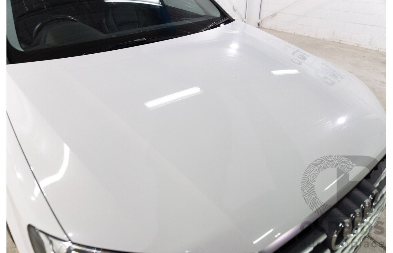 12/2017 Audi Q7 3.0 TDI Quattro (200 kW AWD) 4M MY18 4d Wagon Glacier White Metallic Turbo Diesel V6 3.0L