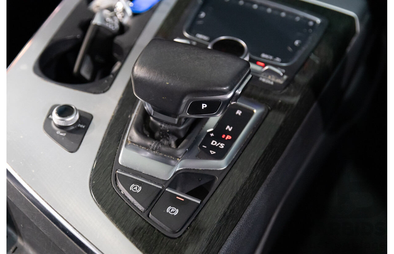 12/2017 Audi Q7 3.0 TDI Quattro (200 kW AWD) 4M MY18 4d Wagon Glacier White Metallic Turbo Diesel V6 3.0L