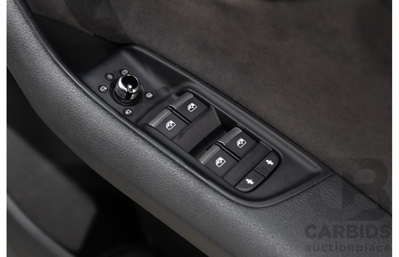 12/2017 Audi Q7 3.0 TDI Quattro (200 kW AWD) 4M MY18 4d Wagon Glacier White Metallic Turbo Diesel V6 3.0L