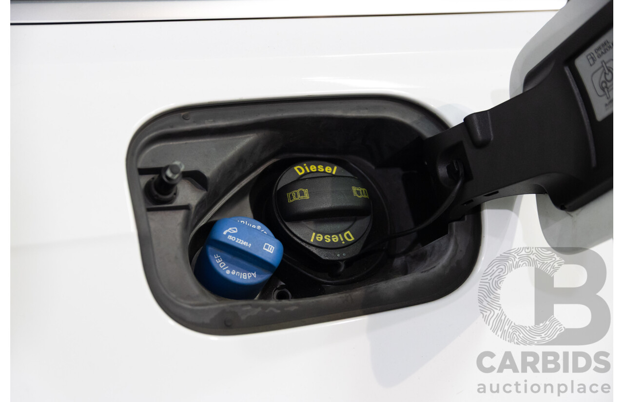 12/2017 Audi Q7 3.0 TDI Quattro (200 kW AWD) 4M MY18 4d Wagon Glacier White Metallic Turbo Diesel V6 3.0L