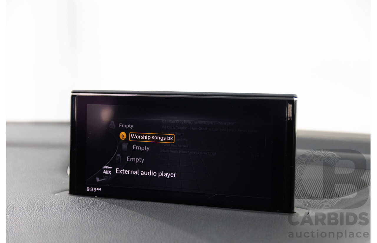 12/2017 Audi Q7 3.0 TDI Quattro (200 kW AWD) 4M MY18 4d Wagon Glacier White Metallic Turbo Diesel V6 3.0L