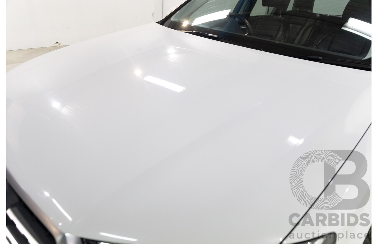 12/2017 Audi Q7 3.0 TDI Quattro (200 kW AWD) 4M MY18 4d Wagon Glacier White Metallic Turbo Diesel V6 3.0L