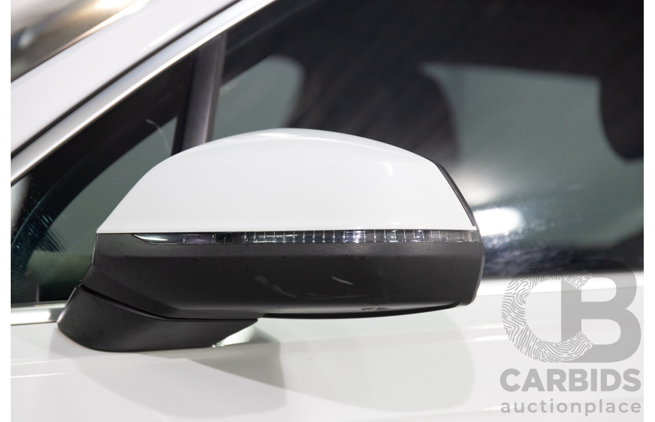 12/2017 Audi Q7 3.0 TDI Quattro (200 kW AWD) 4M MY18 4d Wagon Glacier White Metallic Turbo Diesel V6 3.0L