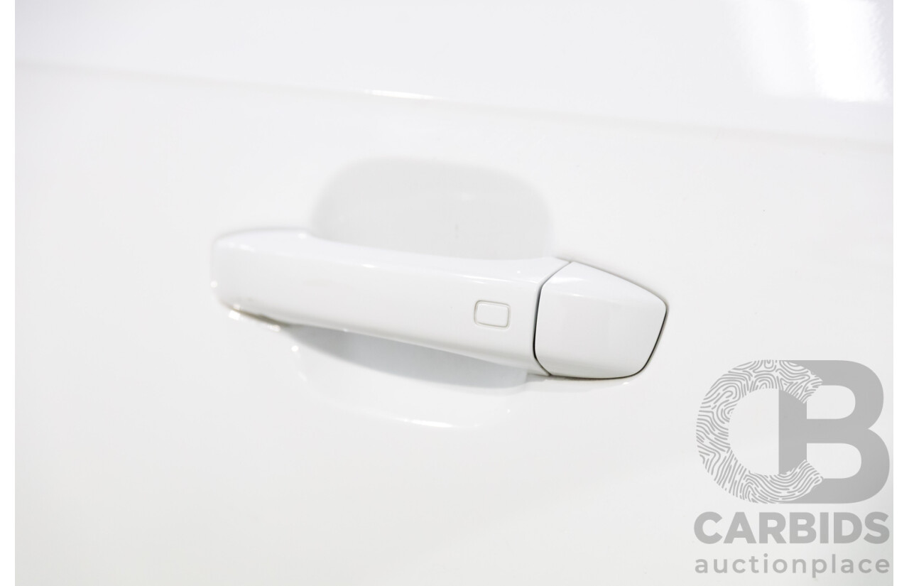 12/2017 Audi Q7 3.0 TDI Quattro (200 kW AWD) 4M MY18 4d Wagon Glacier White Metallic Turbo Diesel V6 3.0L