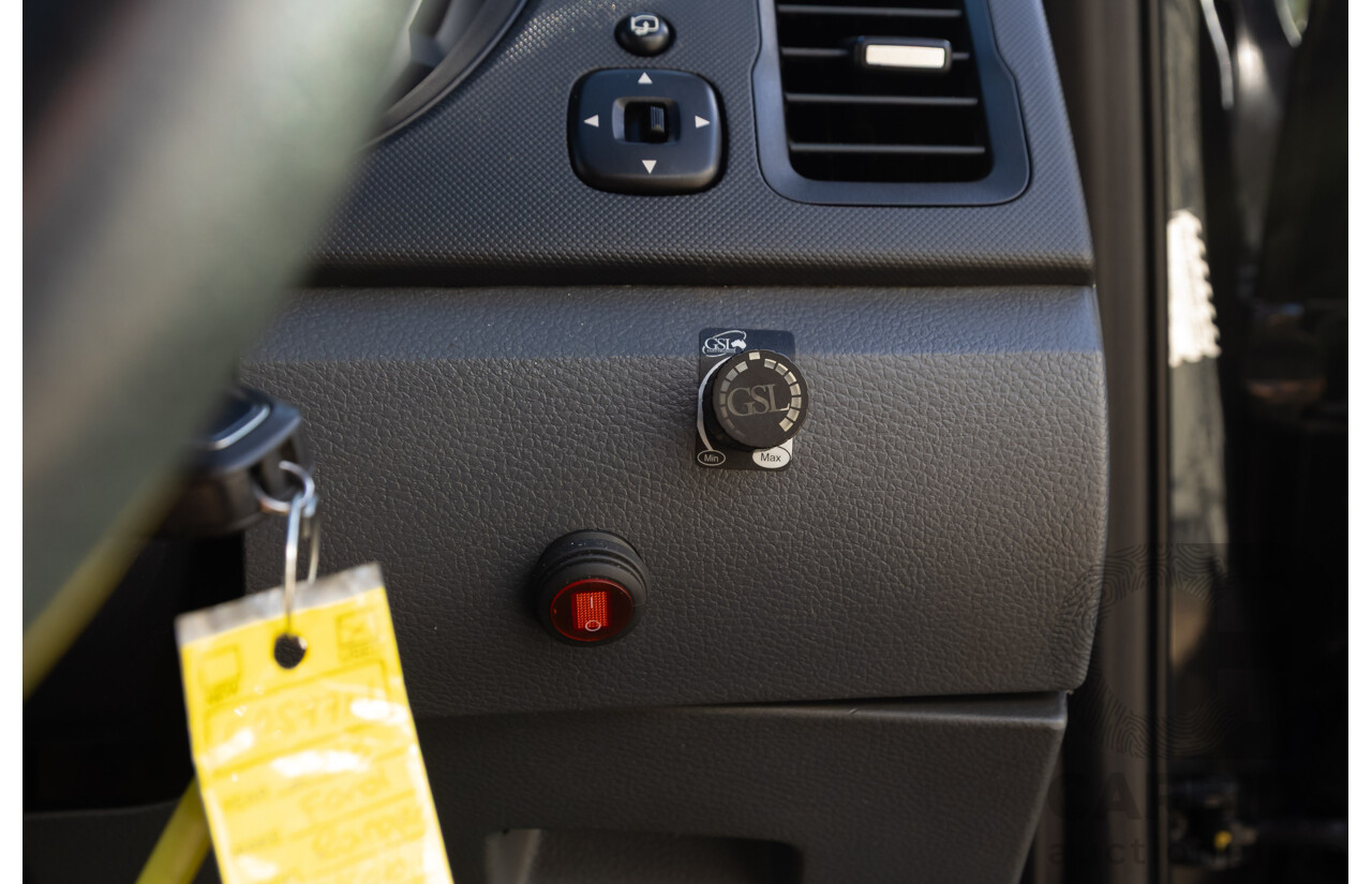 9/2013 Ford Ranger XLT 3.2 (4x4) PX Dual Cab Utility Black Mica Turbo Diesel 3.2L