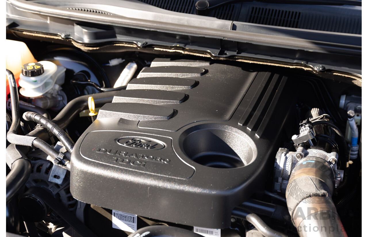 9/2013 Ford Ranger XLT 3.2 (4x4) PX Dual Cab Utility Black Mica Turbo Diesel 3.2L