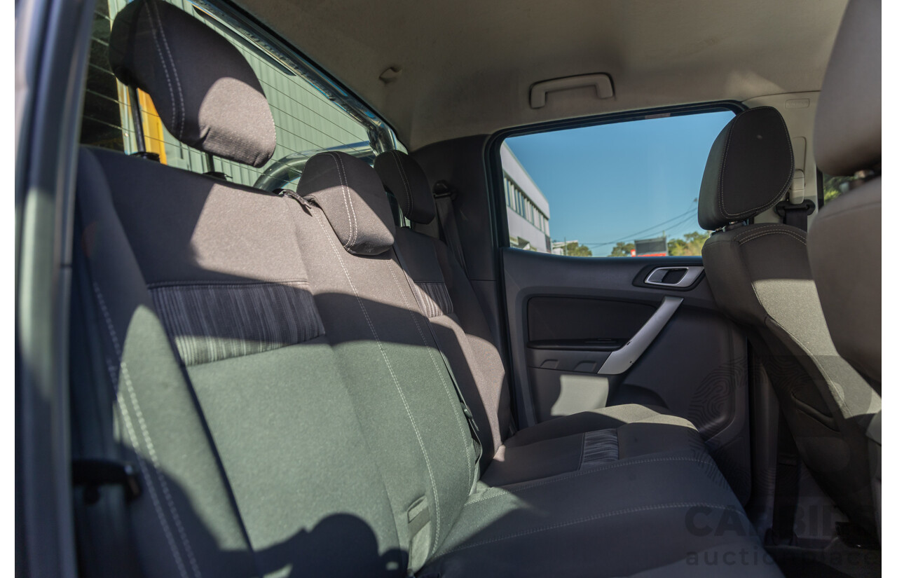 9/2013 Ford Ranger XLT 3.2 (4x4) PX Dual Cab Utility Black Mica Turbo Diesel 3.2L