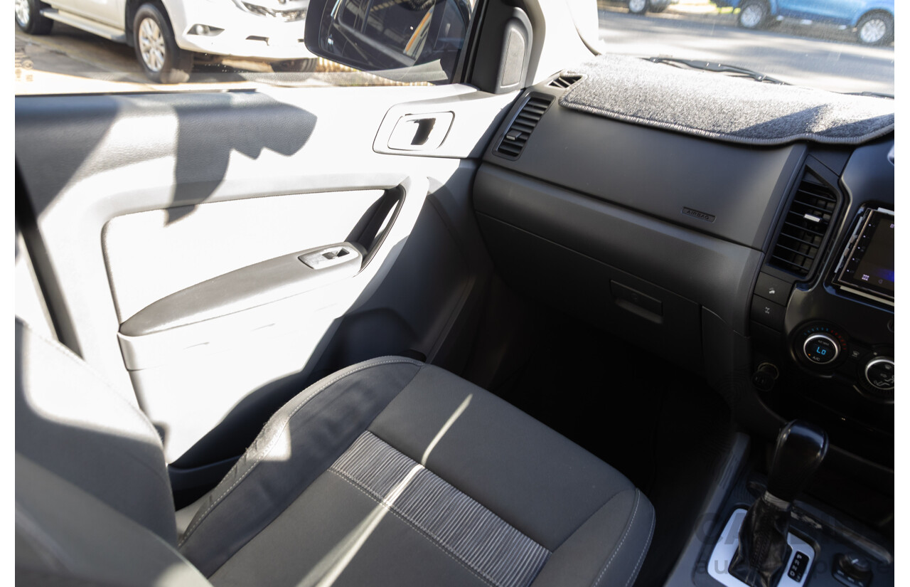 9/2013 Ford Ranger XLT 3.2 (4x4) PX Dual Cab Utility Black Mica Turbo Diesel 3.2L