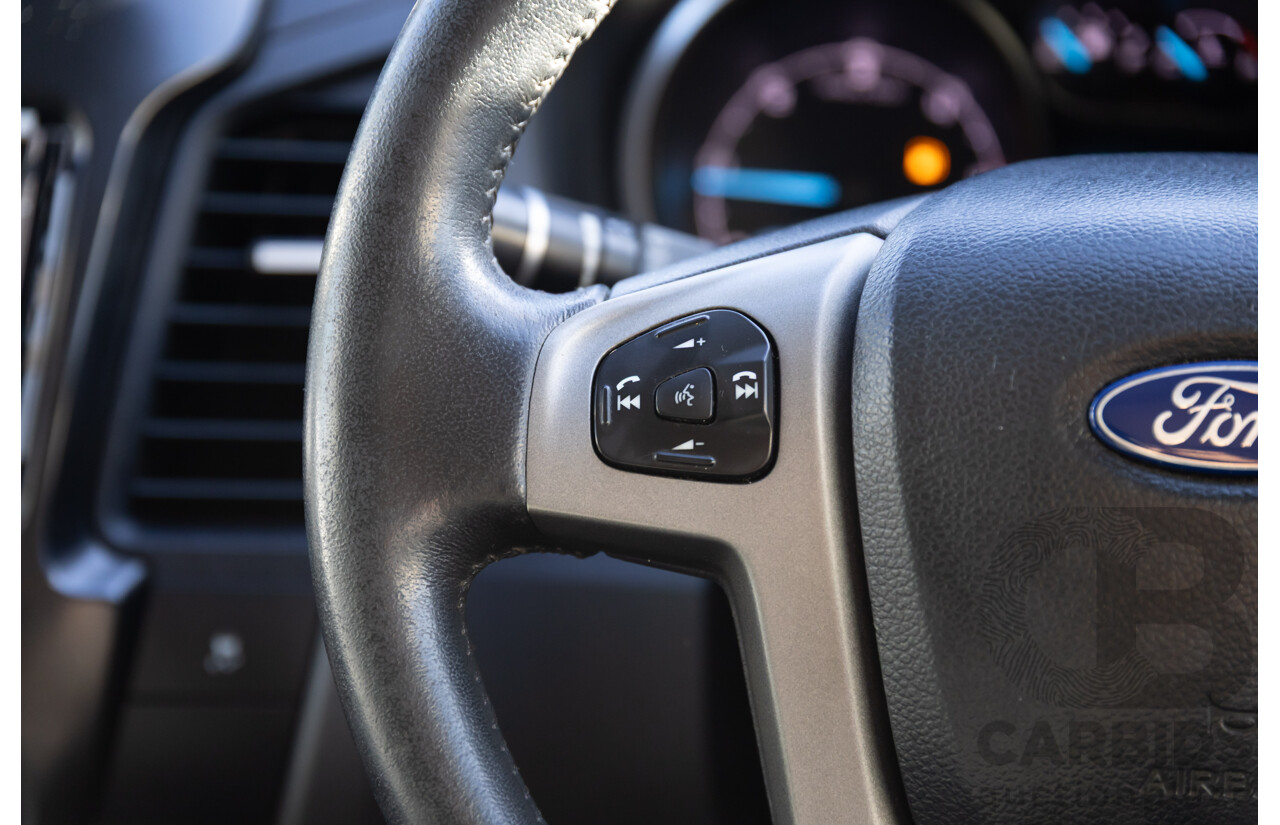 9/2013 Ford Ranger XLT 3.2 (4x4) PX Dual Cab Utility Black Mica Turbo Diesel 3.2L