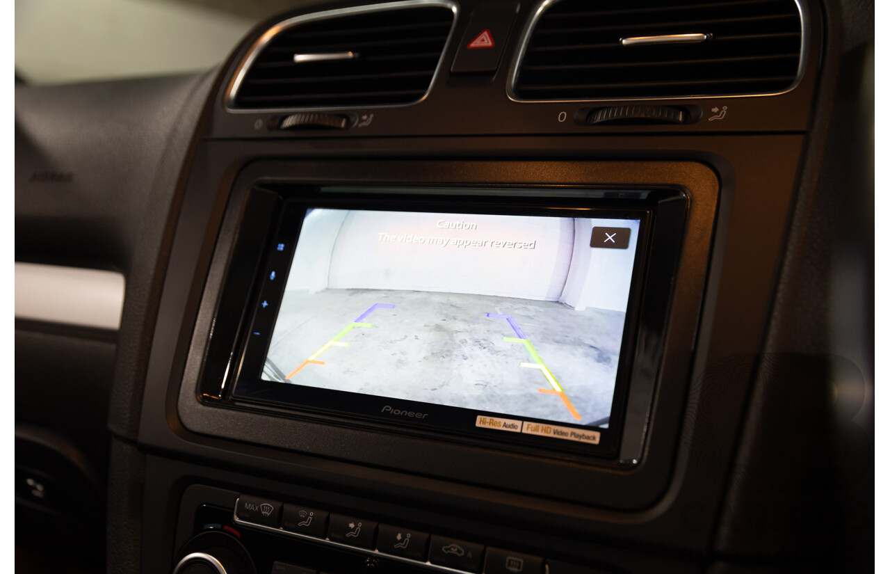 1/2012 Volkswagen Golf 118 TSI 1C 2d Cabriolet Pure White Twincharged 1.4L