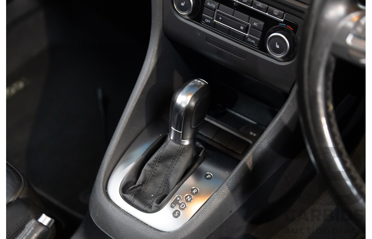 1/2012 Volkswagen Golf 118 TSI 1C 2d Cabriolet Pure White Twincharged 1.4L