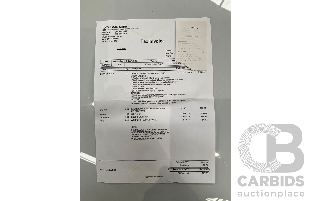 1/2012 Volkswagen Golf 118 TSI 1C 2d Cabriolet Pure White Twincharged 1.4L