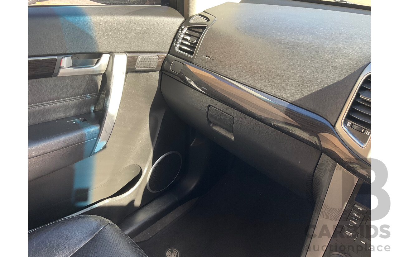 1/2013 Holden Captiva 7 LX (4x4) CG MY13 4d Wagon Maroon Turbo Diesel 2.2L - 7 Seater