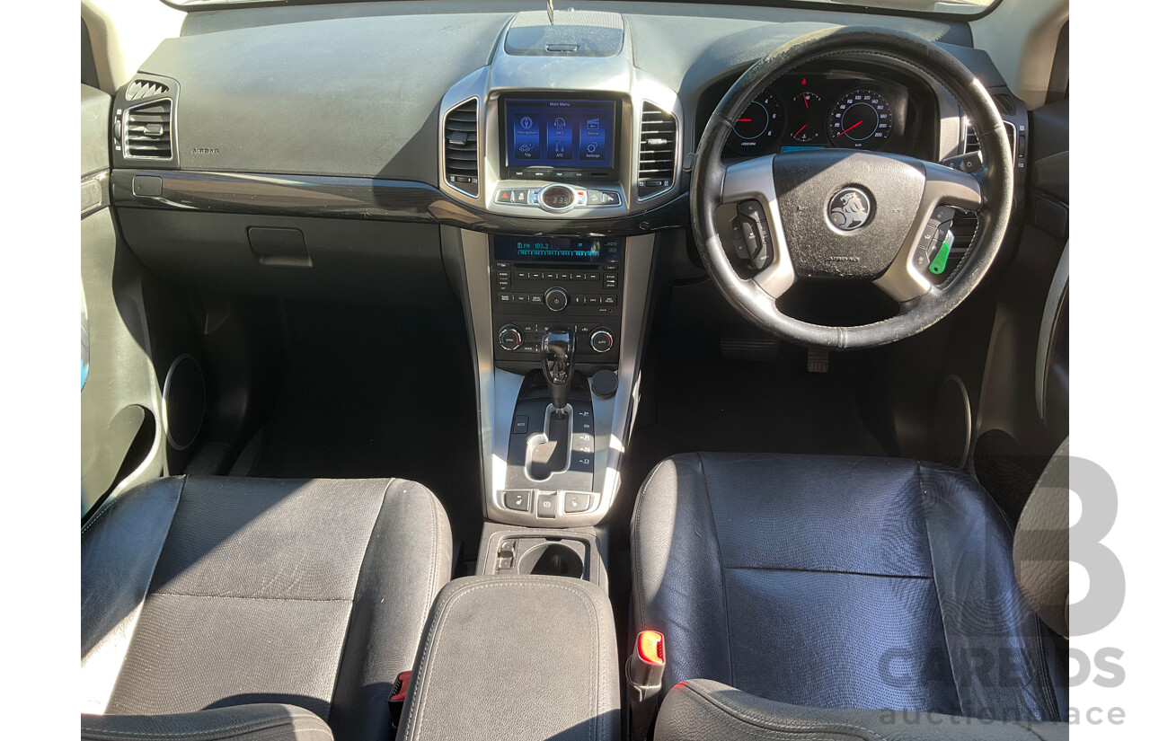 1/2013 Holden Captiva 7 LX (4x4) CG MY13 4d Wagon Maroon Turbo Diesel 2.2L - 7 Seater