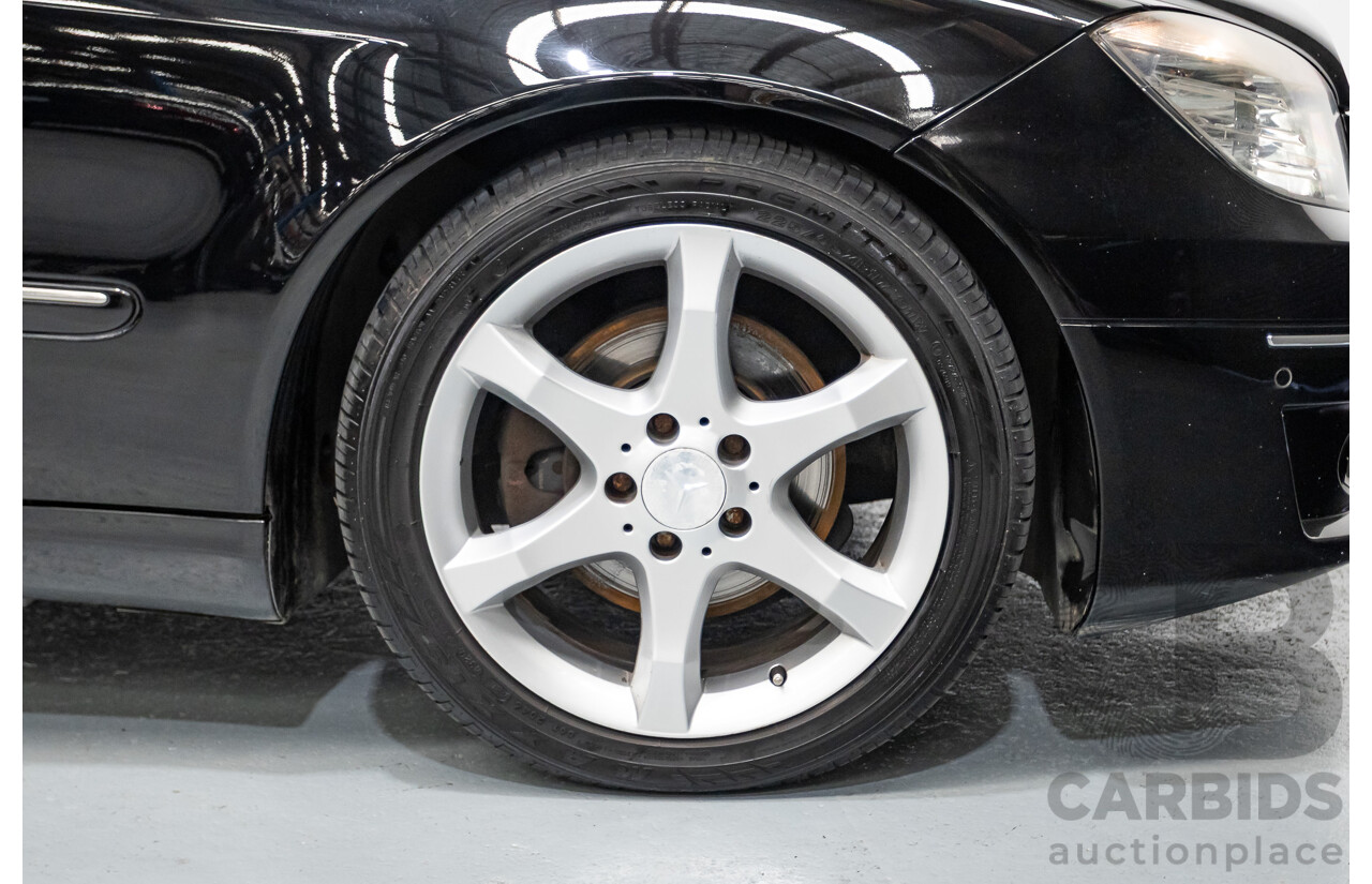 02/2010 Mercedes-Benz CLC200 Kompressor 203 MY10 2D Coupe Solid Black Supercharged 1.8L