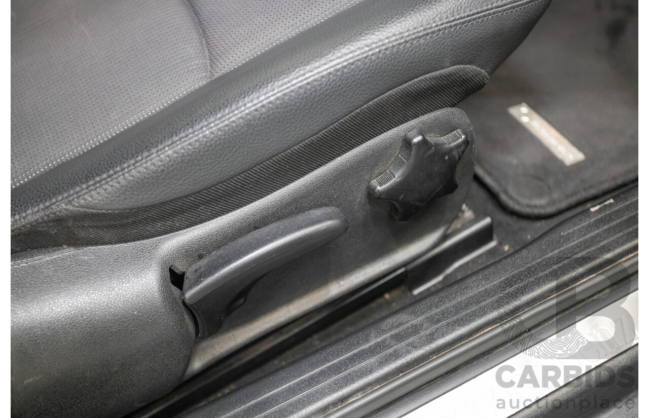 02/2010 Mercedes-Benz CLC200 Kompressor 203 MY10 2D Coupe Solid Black Supercharged 1.8L