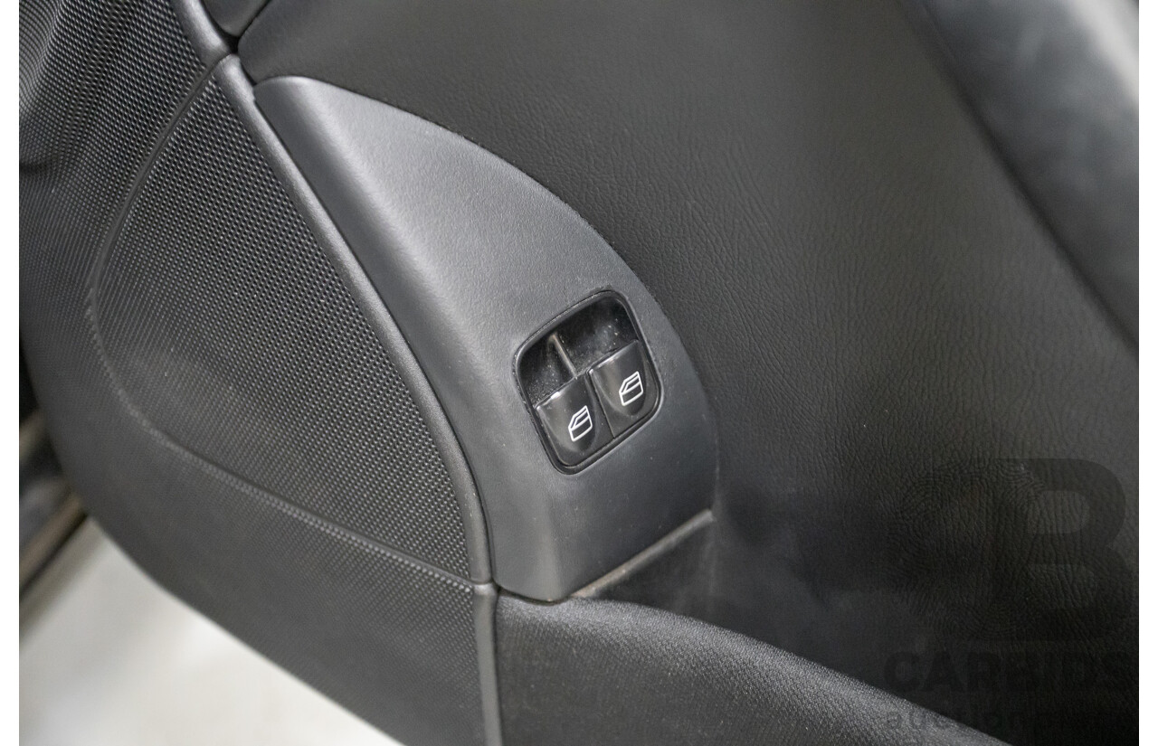 02/2010 Mercedes-Benz CLC200 Kompressor 203 MY10 2D Coupe Solid Black Supercharged 1.8L