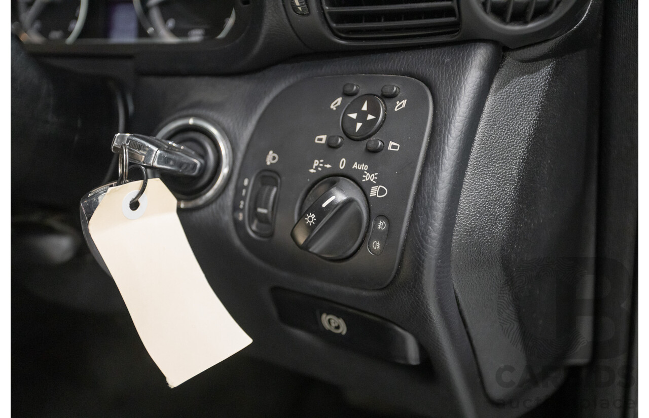 02/2010 Mercedes-Benz CLC200 Kompressor 203 MY10 2D Coupe Solid Black Supercharged 1.8L