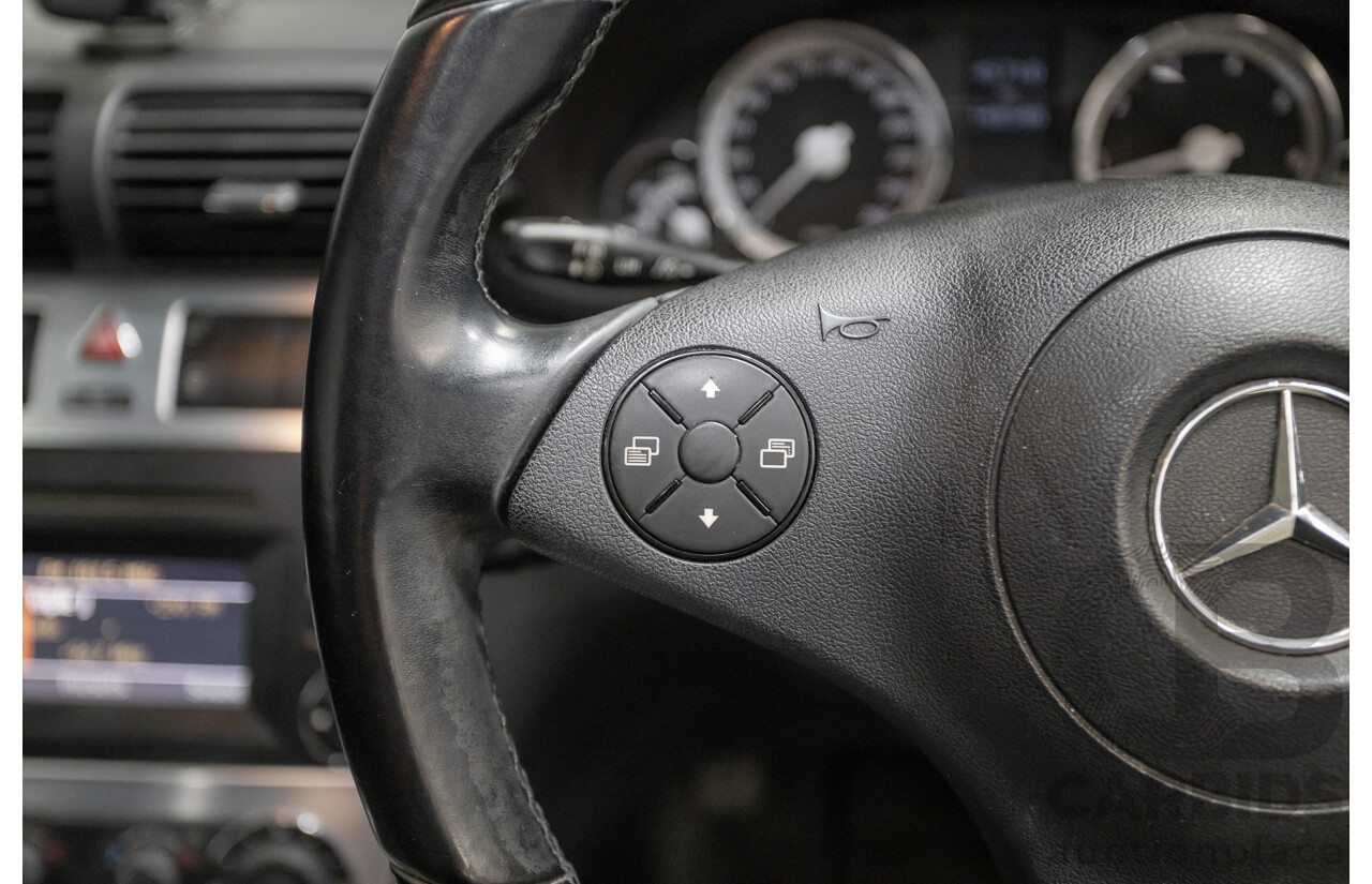 02/2010 Mercedes-Benz CLC200 Kompressor 203 MY10 2D Coupe Solid Black Supercharged 1.8L