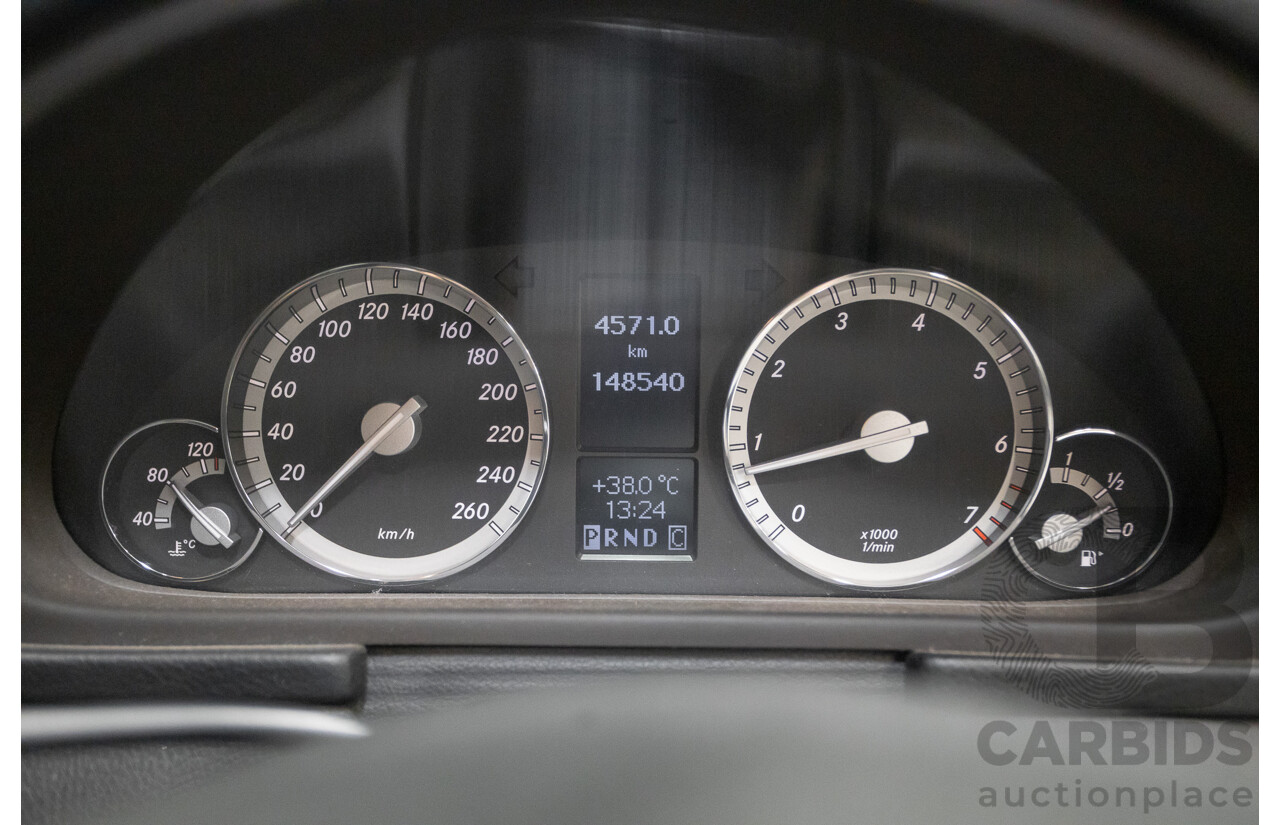 02/2010 Mercedes-Benz CLC200 Kompressor 203 MY10 2D Coupe Solid Black Supercharged 1.8L