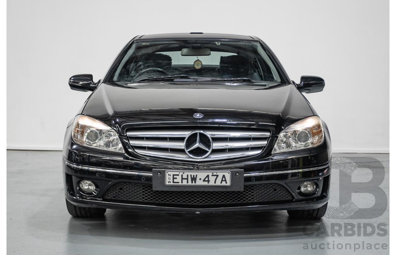 02/2010 Mercedes-Benz CLC200 Kompressor 203 MY10 2D Coupe Solid Black Supercharged 1.8L