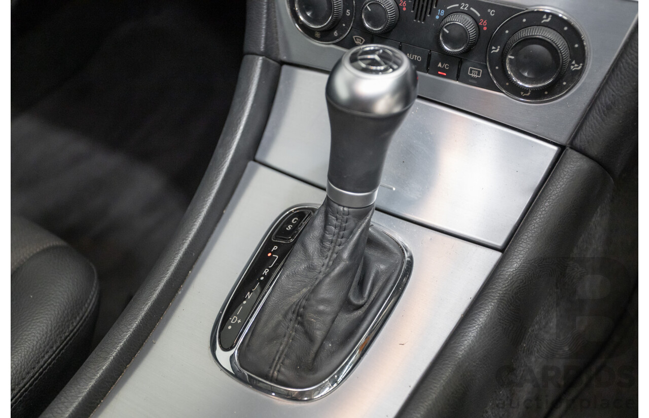 02/2010 Mercedes-Benz CLC200 Kompressor 203 MY10 2D Coupe Solid Black Supercharged 1.8L