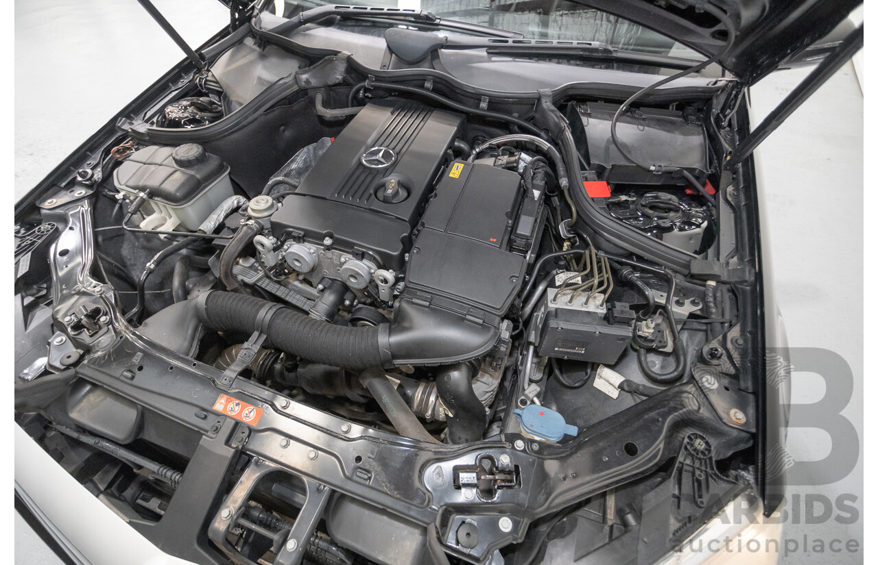 02/2010 Mercedes-Benz CLC200 Kompressor 203 MY10 2D Coupe Solid Black Supercharged 1.8L