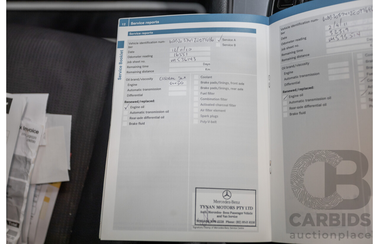 02/2010 Mercedes-Benz CLC200 Kompressor 203 MY10 2D Coupe Solid Black Supercharged 1.8L