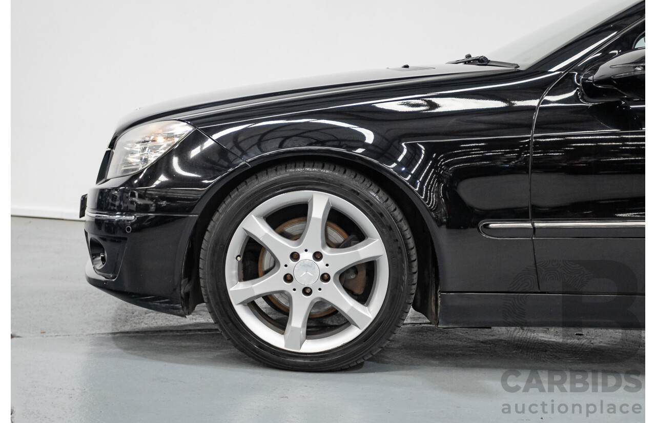 02/2010 Mercedes-Benz CLC200 Kompressor 203 MY10 2D Coupe Solid Black Supercharged 1.8L