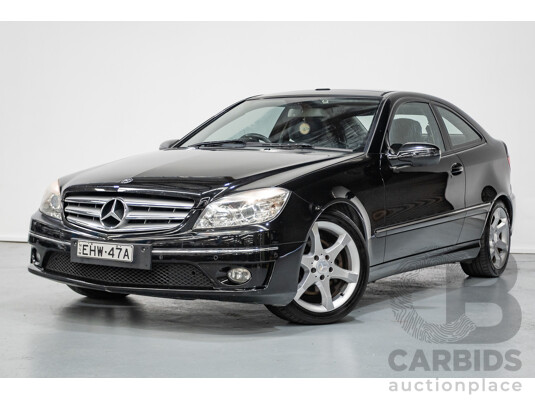 02/2010 Mercedes-Benz CLC200 Kompressor 203 MY10 2D Coupe Solid Black Supercharged 1.8L