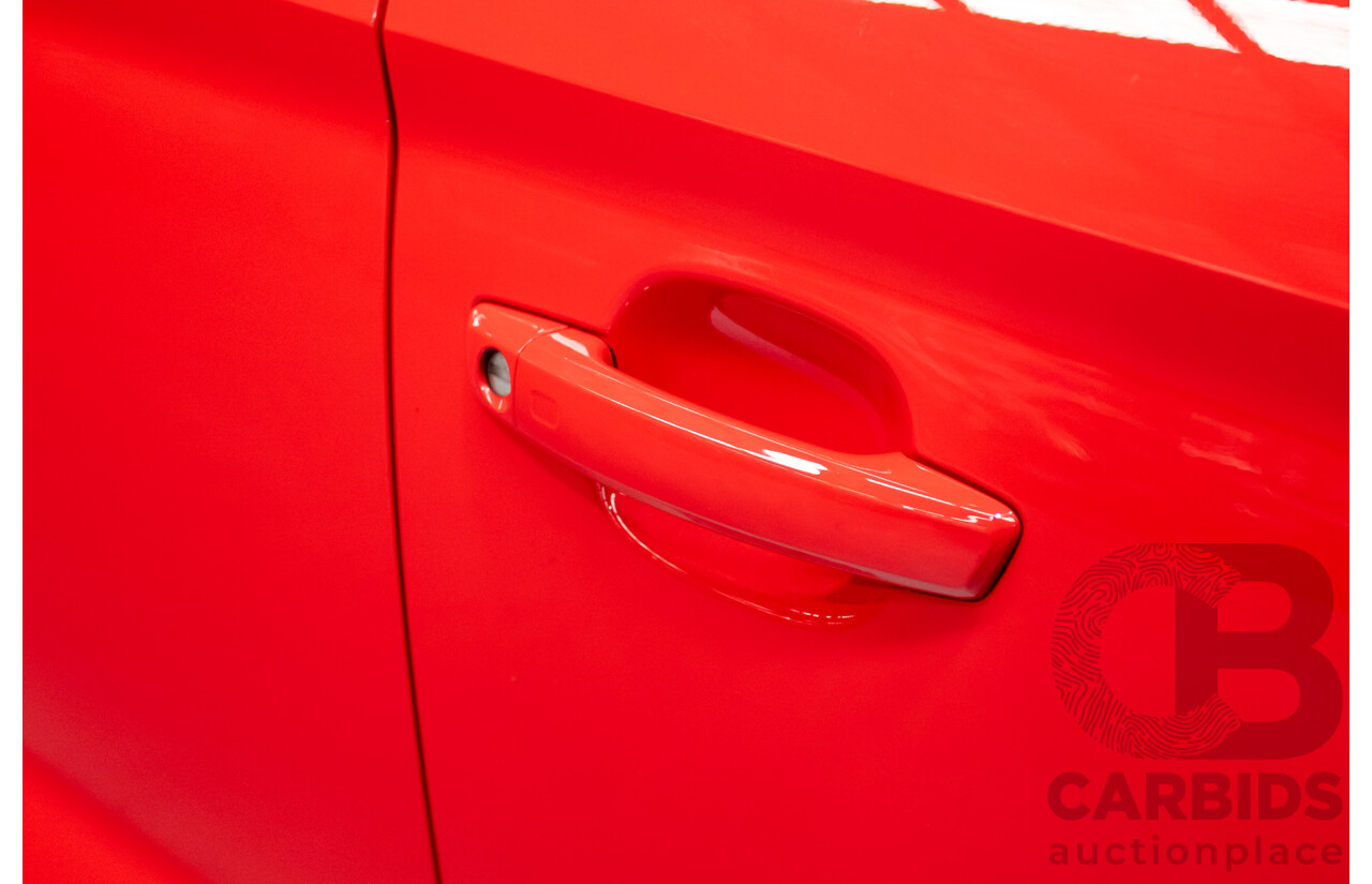 5/2015 Audi S3 2.0 TFSI Quattro (AWD) 8V MY15 4D Sedan Misano Red Pearlescent Turbo 2.0L