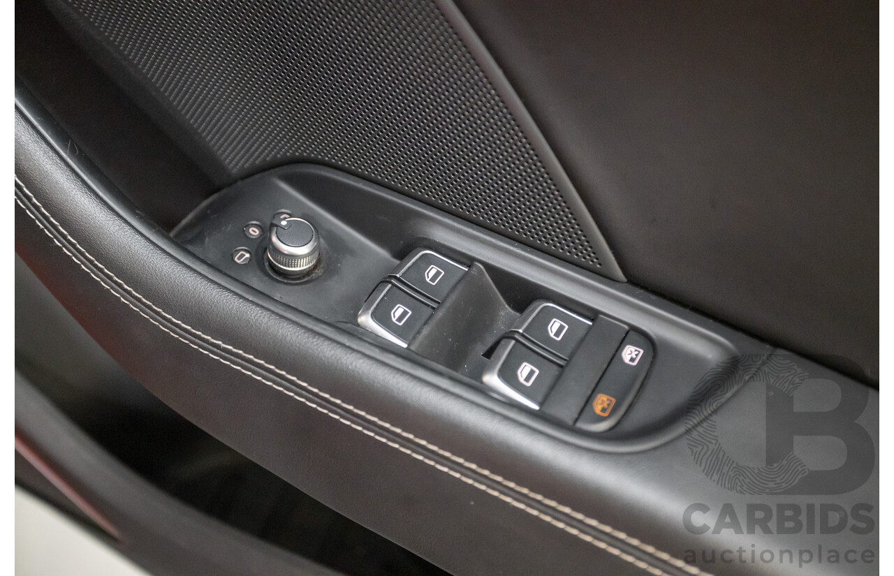 5/2015 Audi S3 2.0 TFSI Quattro (AWD) 8V MY15 4D Sedan Misano Red Pearlescent Turbo 2.0L