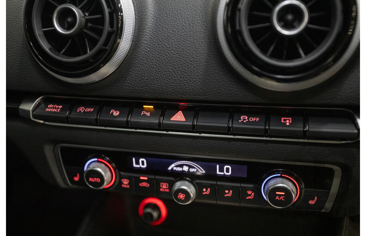 5/2015 Audi S3 2.0 TFSI Quattro (AWD) 8V MY15 4D Sedan Misano Red Pearlescent Turbo 2.0L