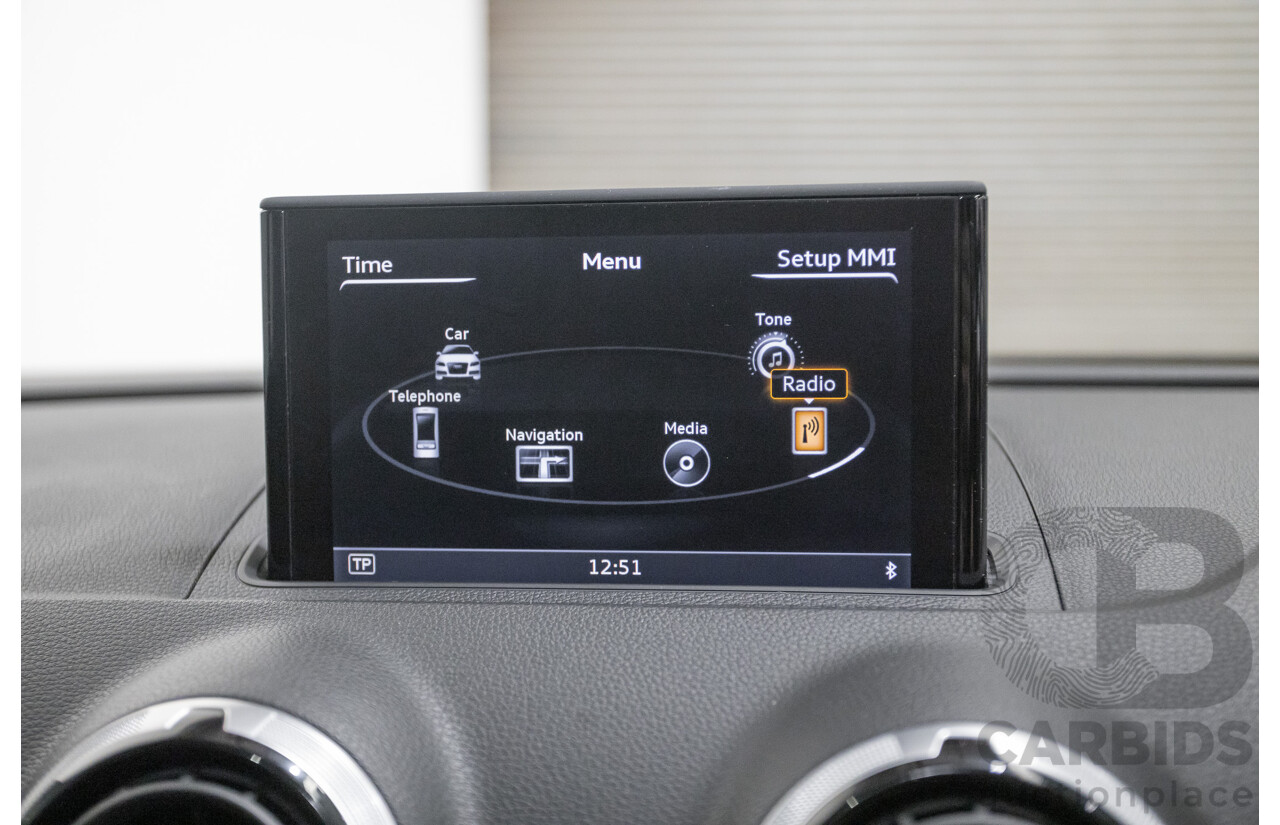 5/2015 Audi S3 2.0 TFSI Quattro (AWD) 8V MY15 4D Sedan Misano Red Pearlescent Turbo 2.0L