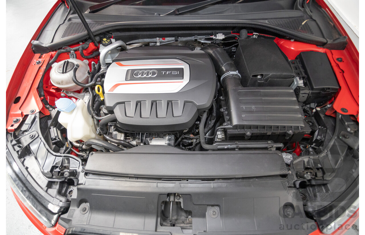 5/2015 Audi S3 2.0 TFSI Quattro (AWD) 8V MY15 4D Sedan Misano Red Pearlescent Turbo 2.0L