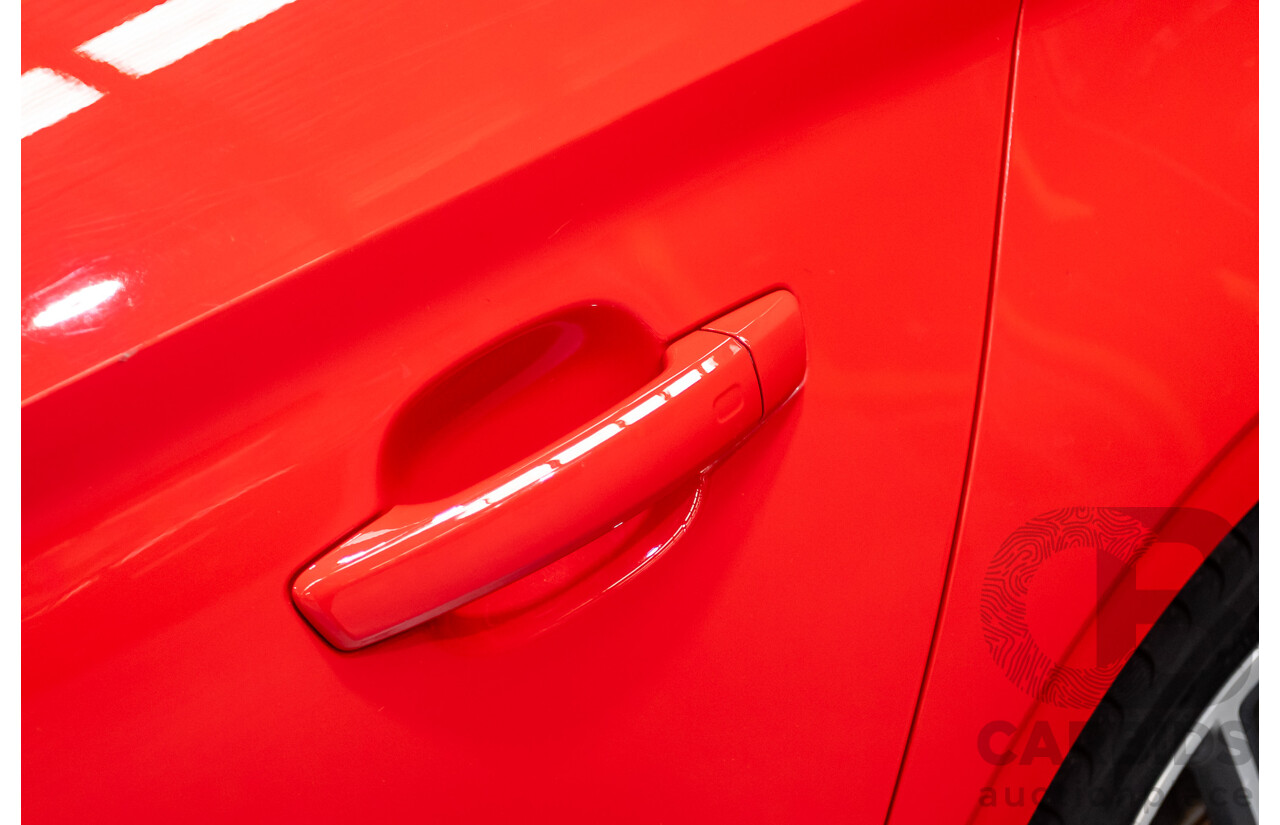 5/2015 Audi S3 2.0 TFSI Quattro (AWD) 8V MY15 4D Sedan Misano Red Pearlescent Turbo 2.0L