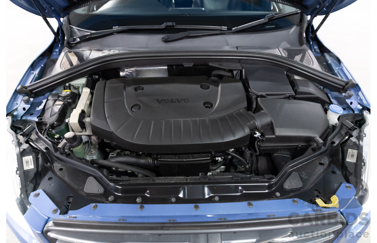 01/2017 Volvo XC60 D4 Luxury (AWD) DZ MY17 4d Wagon Blue Turbo Diesel 2.4L