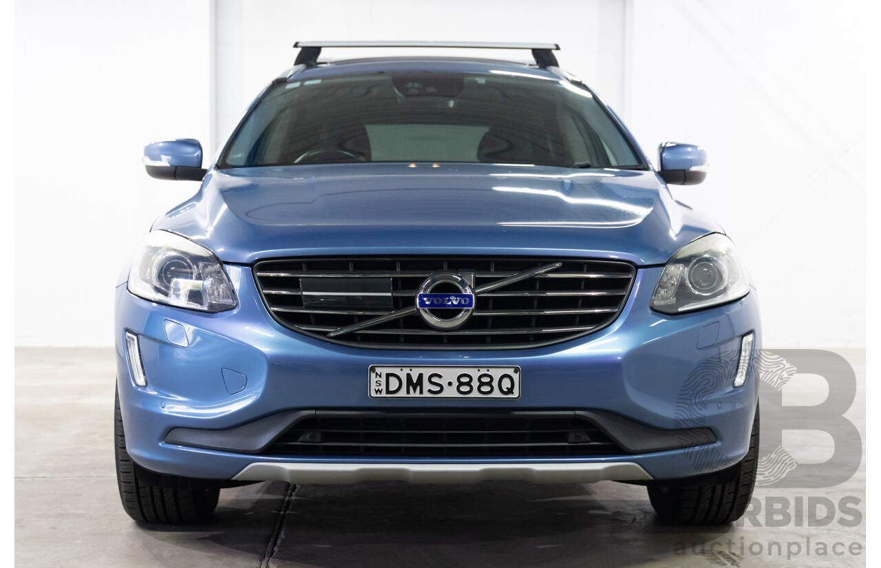 01/2017 Volvo XC60 D4 Luxury (AWD) DZ MY17 4d Wagon Blue Turbo Diesel 2.4L