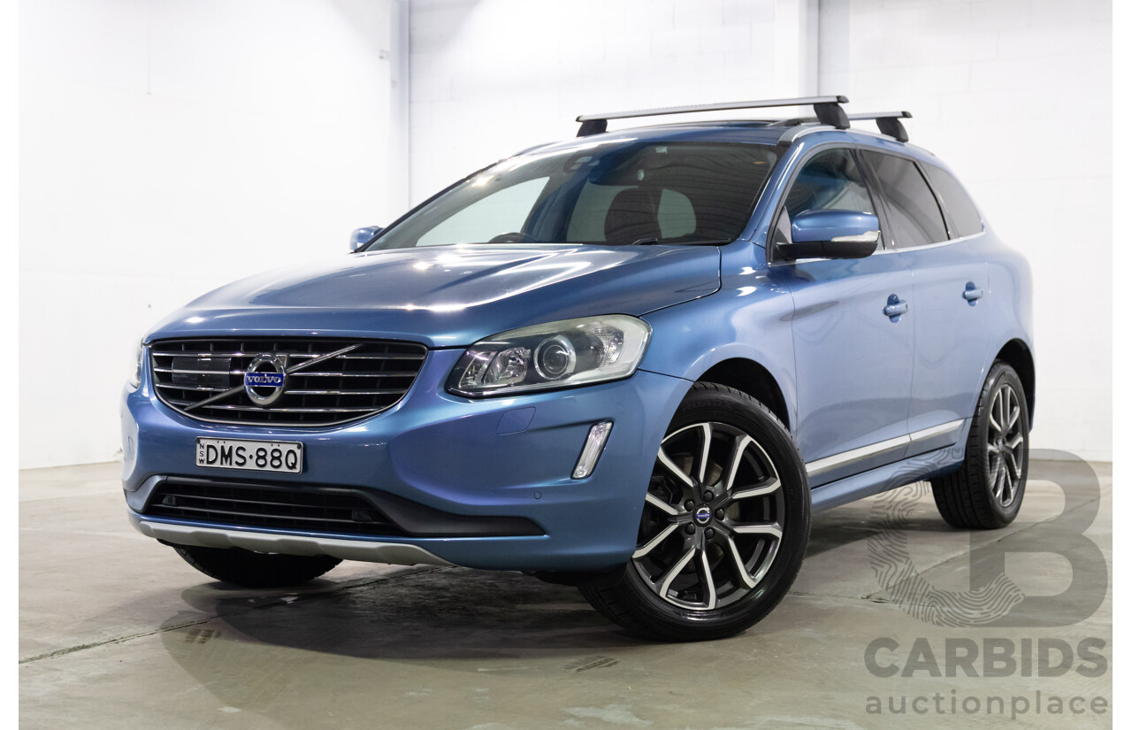 01/2017 Volvo XC60 D4 Luxury (AWD) DZ MY17 4d Wagon Blue Turbo Diesel 2.4L
