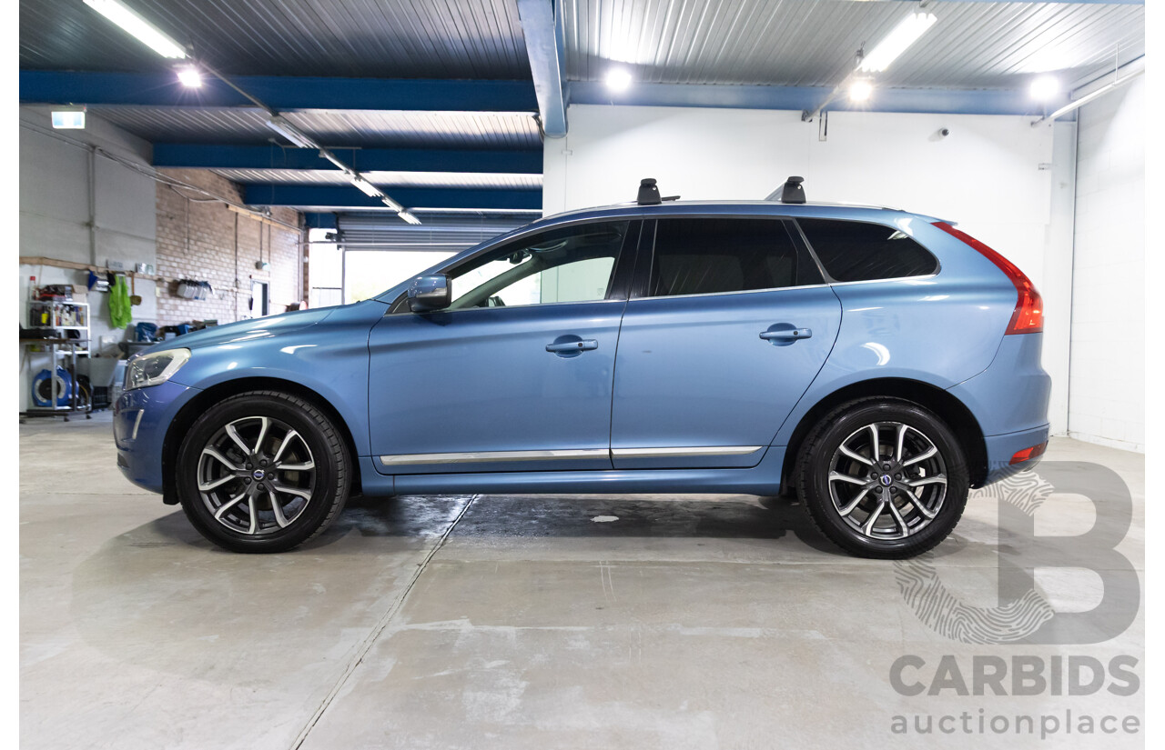 01/2017 Volvo XC60 D4 Luxury (AWD) DZ MY17 4d Wagon Blue Turbo Diesel 2.4L