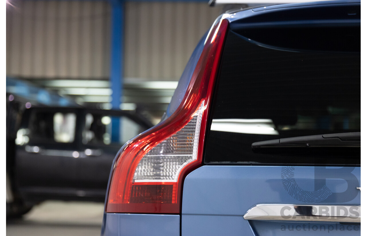 01/2017 Volvo XC60 D4 Luxury (AWD) DZ MY17 4d Wagon Blue Turbo Diesel 2.4L