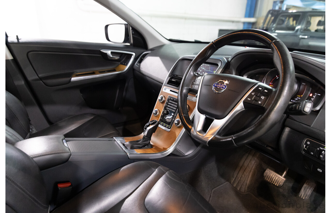 01/2017 Volvo XC60 D4 Luxury (AWD) DZ MY17 4d Wagon Blue Turbo Diesel 2.4L