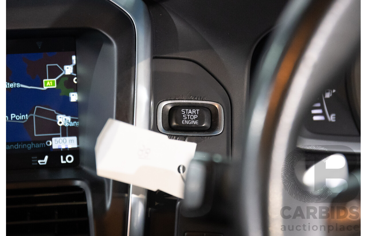 01/2017 Volvo XC60 D4 Luxury (AWD) DZ MY17 4d Wagon Blue Turbo Diesel 2.4L