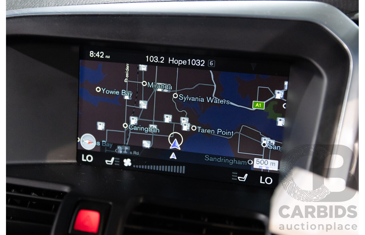 01/2017 Volvo XC60 D4 Luxury (AWD) DZ MY17 4d Wagon Blue Turbo Diesel 2.4L