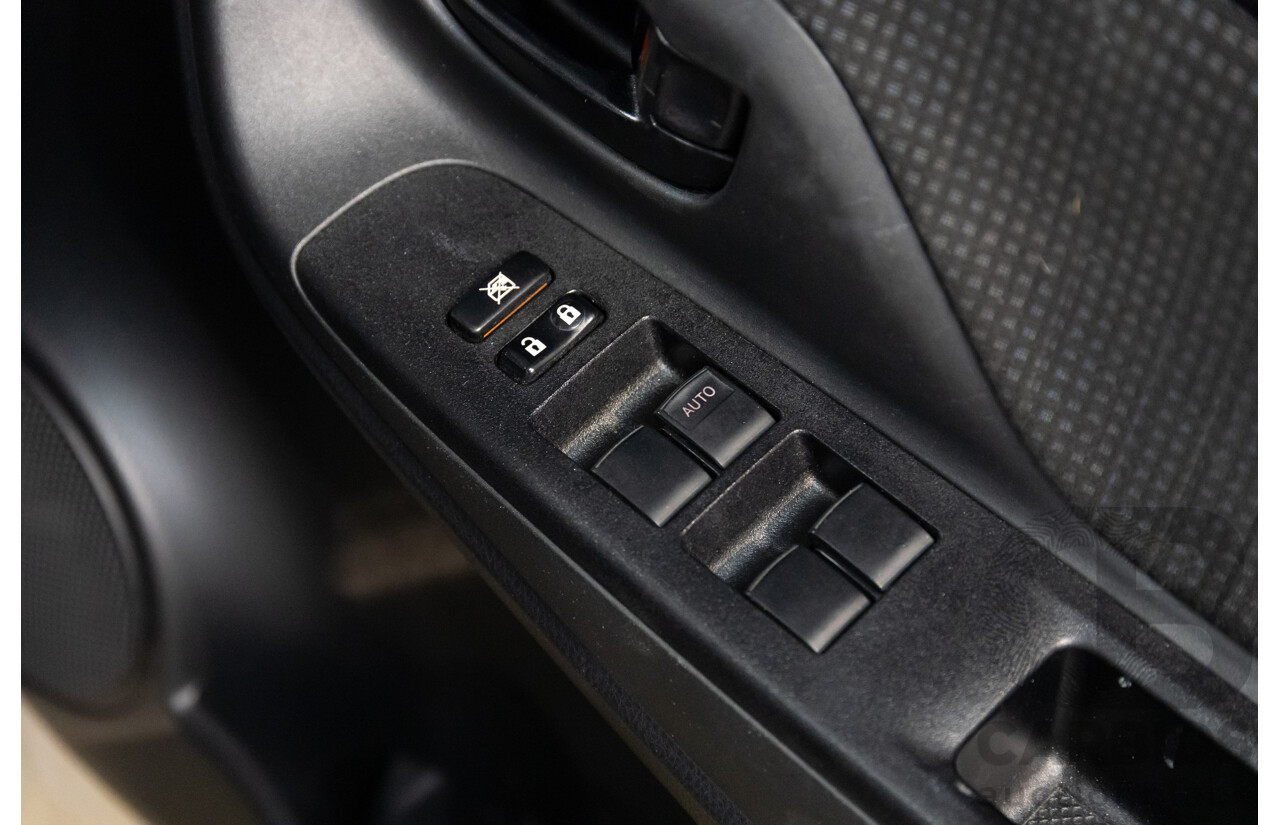 07/2019 Toyota Yaris Ascent (FWD) NCP130R MY18 5d Hatchback Magnetic Grey Metallic 1.3L