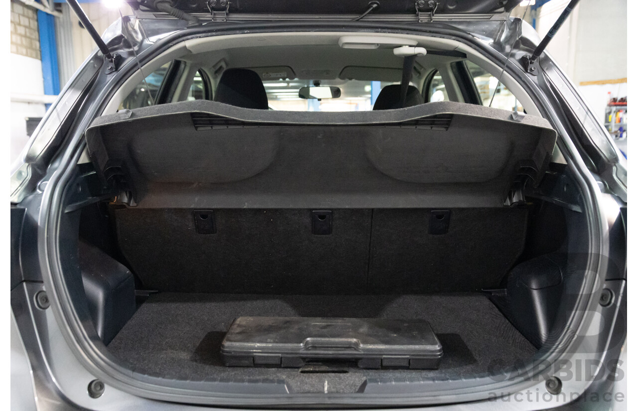 07/2019 Toyota Yaris Ascent (FWD) NCP130R MY18 5d Hatchback Magnetic Grey Metallic 1.3L