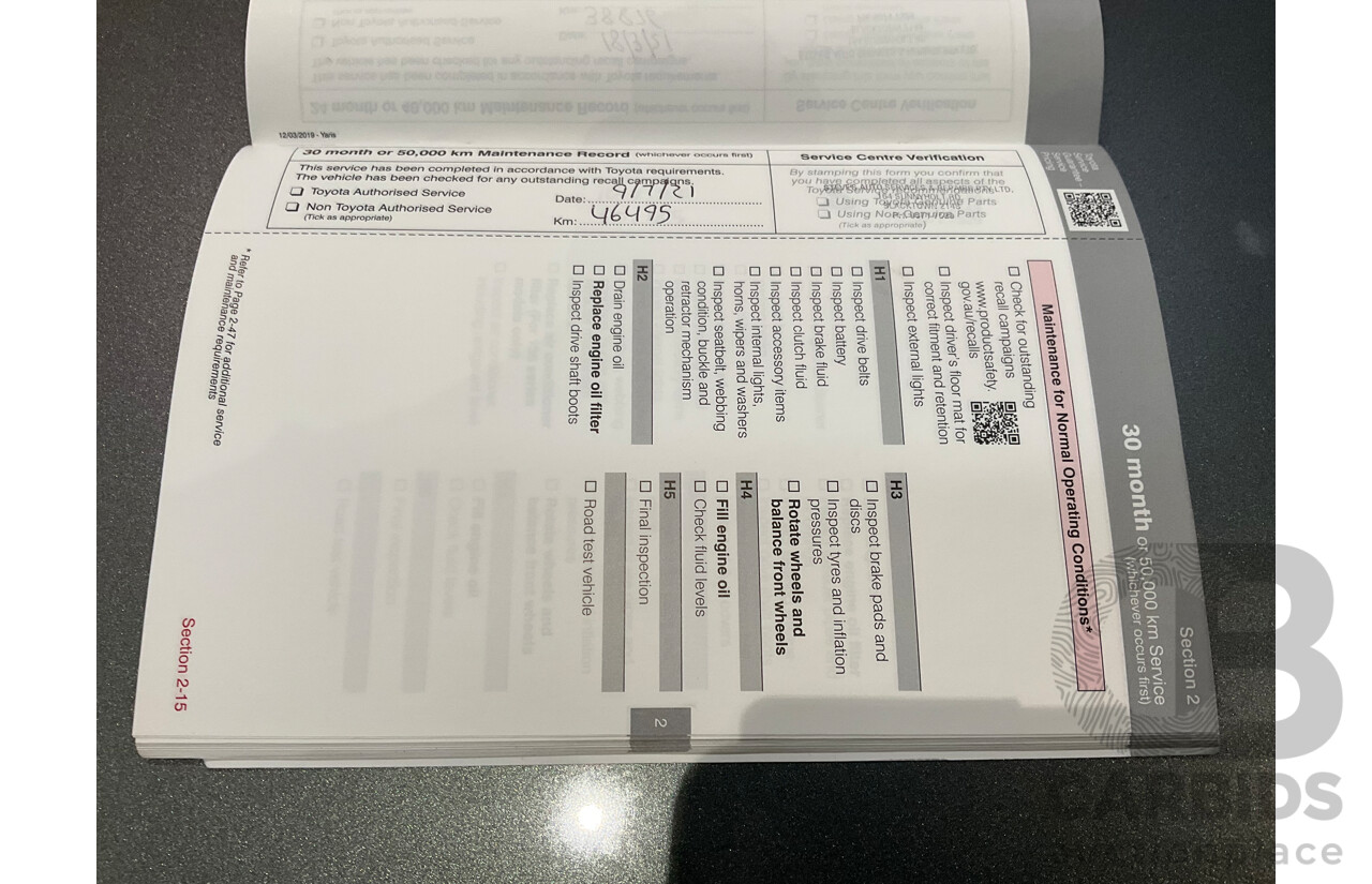 07/2019 Toyota Yaris Ascent (FWD) NCP130R MY18 5d Hatchback Magnetic Grey Metallic 1.3L